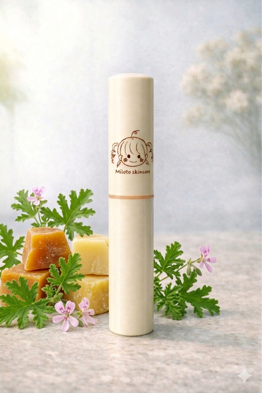 蜂蠟潤唇膏 玫瑰天竺葵